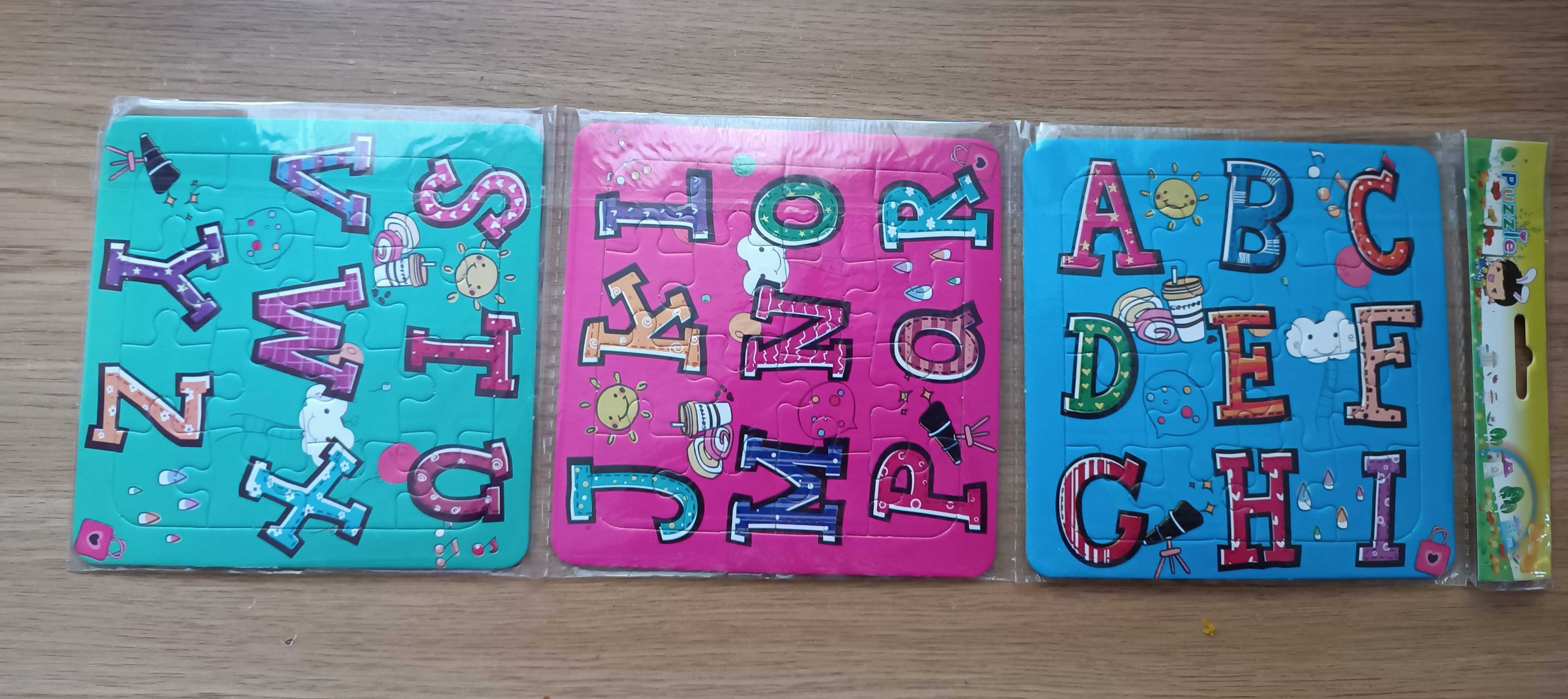 Nowe puzzle do nauki alfabetu