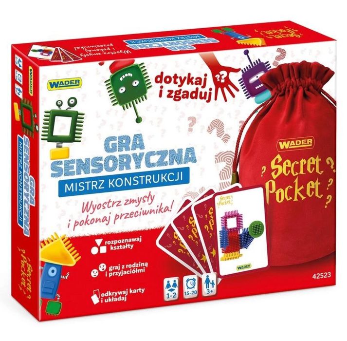 Play&Fun Secret Pocket Mistrz Konstrukcji laminowana ,299x401 mm
