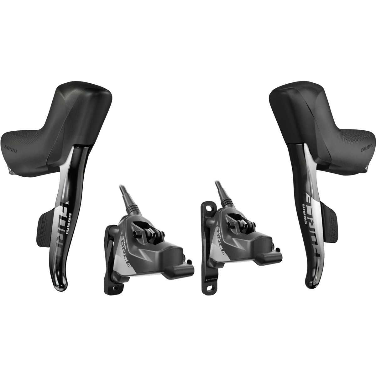 Ручки дуали SRAM Rival/Force eTap AXS HRD, 2×12sp, black