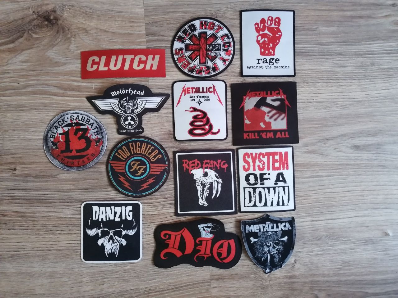 Naszywka Patch Megadeath cannibal Corpse Dropick sabaton nirvana