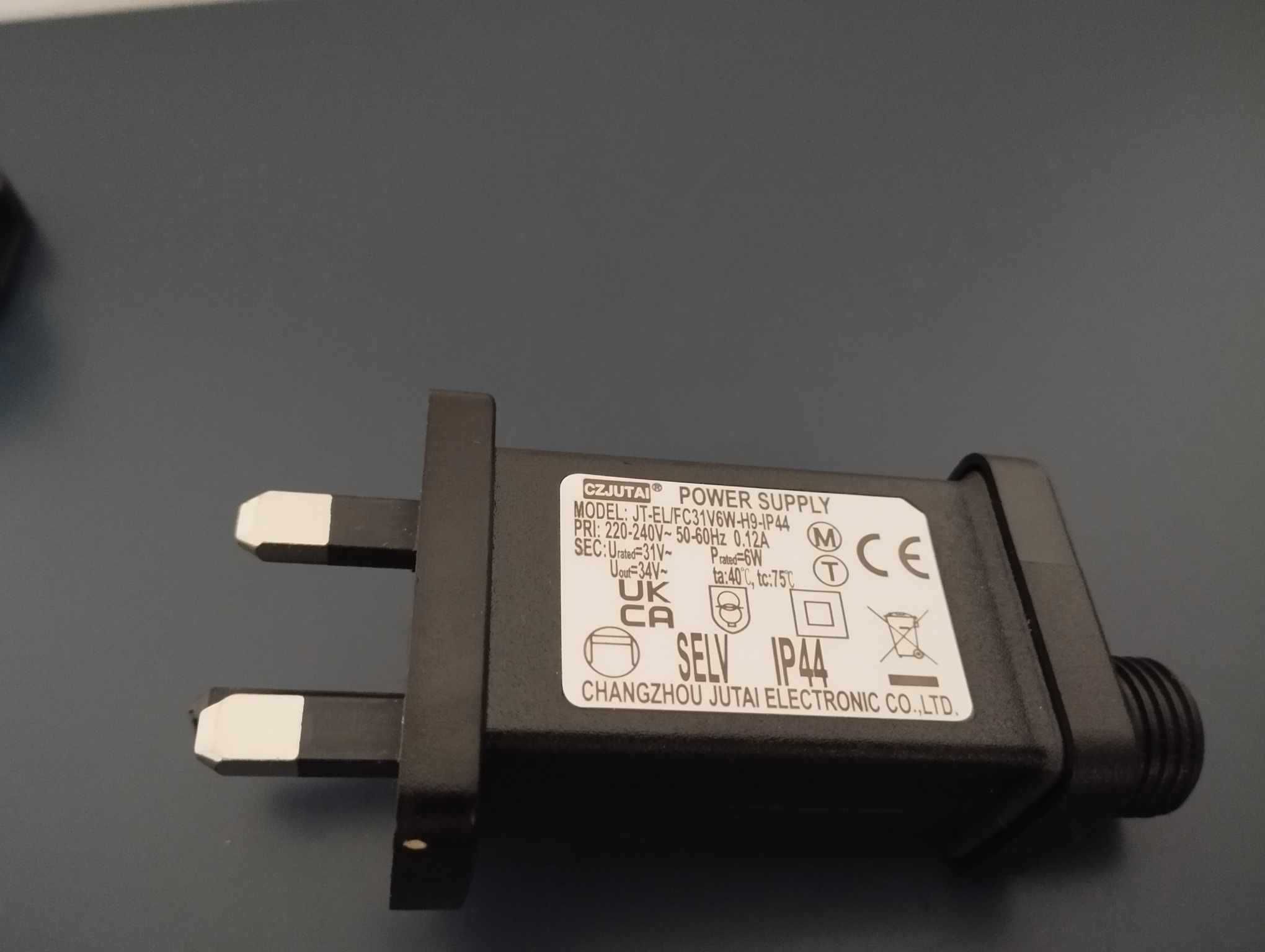 Transformator do lampek LED Dalugo 31V 6W JT-DC31V16W-H9-IP44