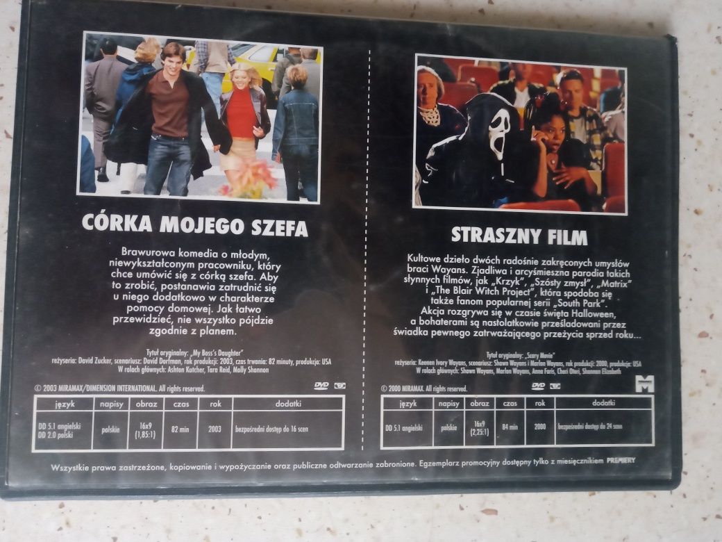 Film dvd córka mojego szefa straszy film