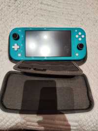 Nintendo switch Lite Turquesa + Case e mala de transporte