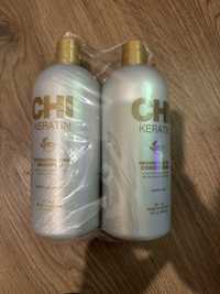 chi keratin shampoo + conditioner 946 ml
