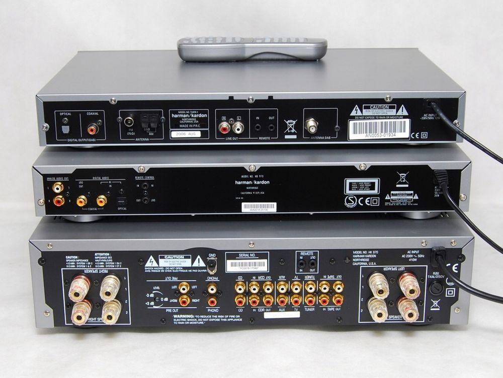 Zestaw stereo Harman Kardon HK970 HD970 TU970 slask Hi Fi