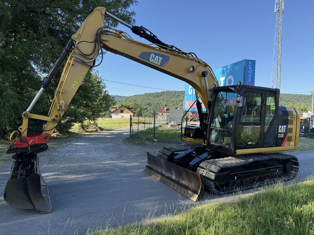 Minikoparka Caterpillar CAT 312 EL z Niemiec 15ton długie ramie