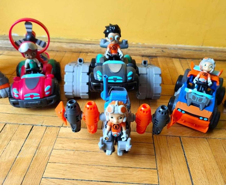 Spin Master Rusty Rivets Rafcio Śrubka Mega Zestaw 5 szt. pojazdy