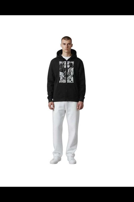 Supreme × Hysteric Margiela Zip Up Hoodie