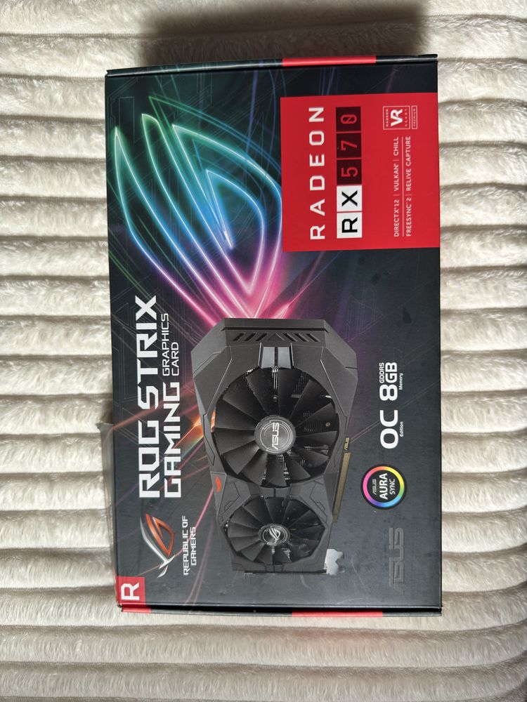 Placa Gráfica Asus Strix Radeon OC RX 570 8GB