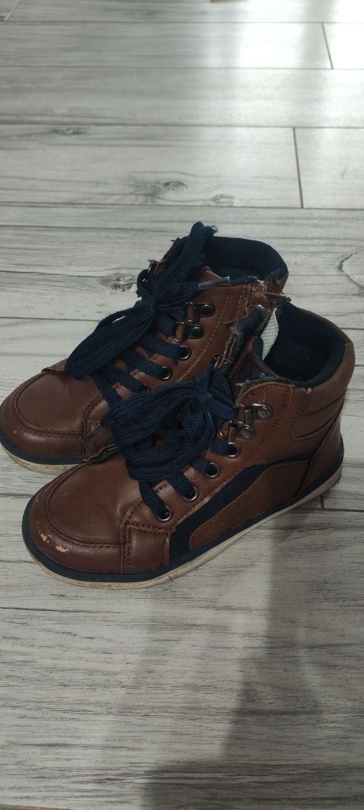 Buty za kostkę, półbuty