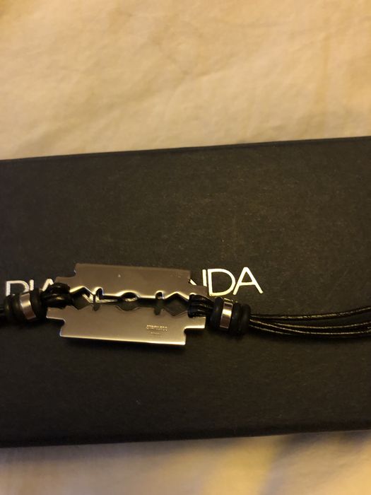 Pulseira Fibo steel com um diamante