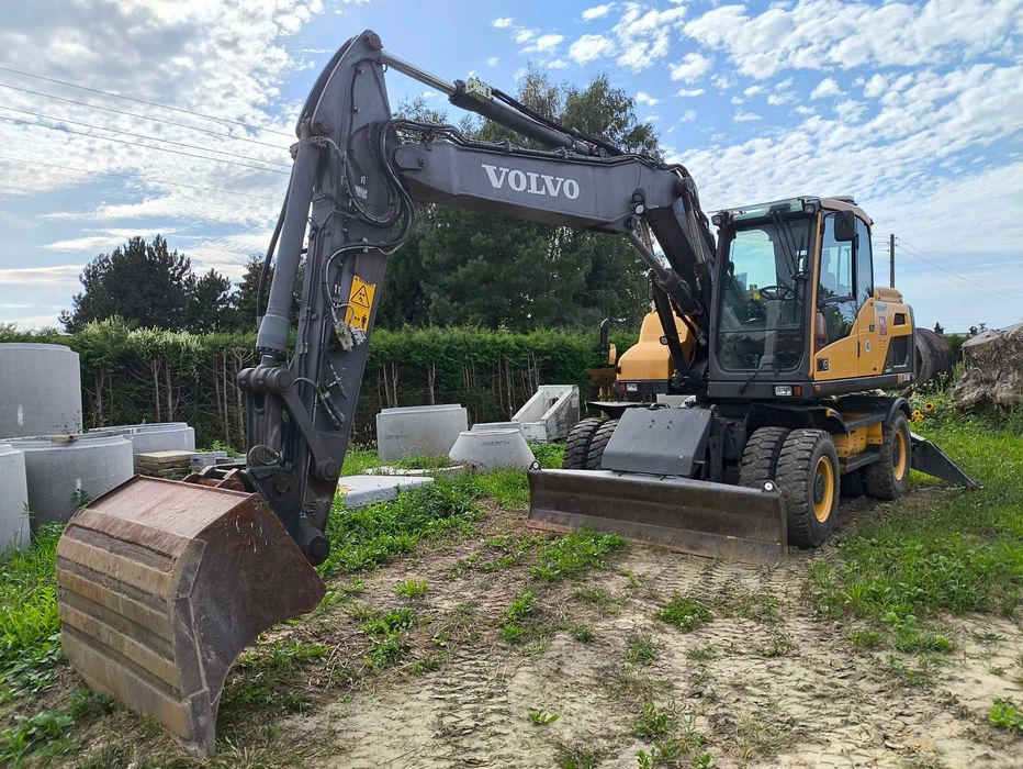 koparka kołowa Volvo EW 160D Rototilt, bardzo dobry stan