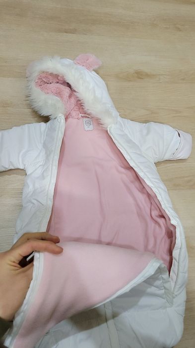 Демісезонний конверт комбінезон для новонароджених розмір 62