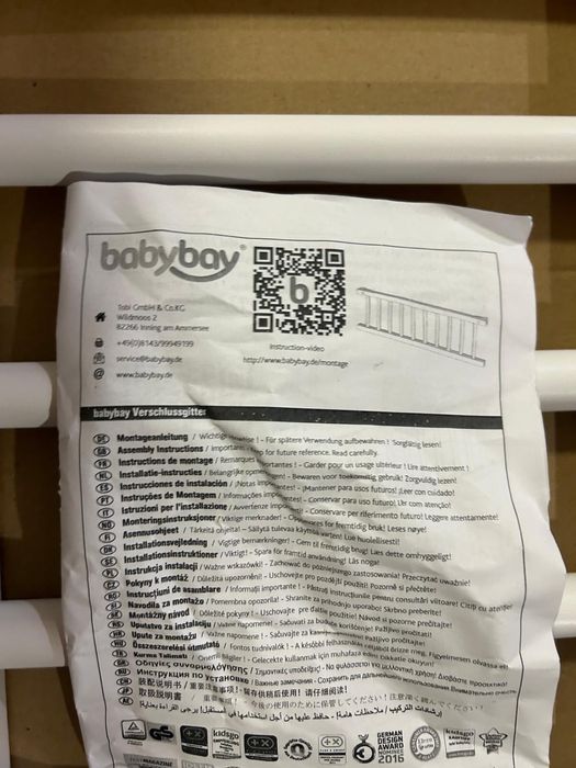 Barierka ochronna do łóżeczka Babybay