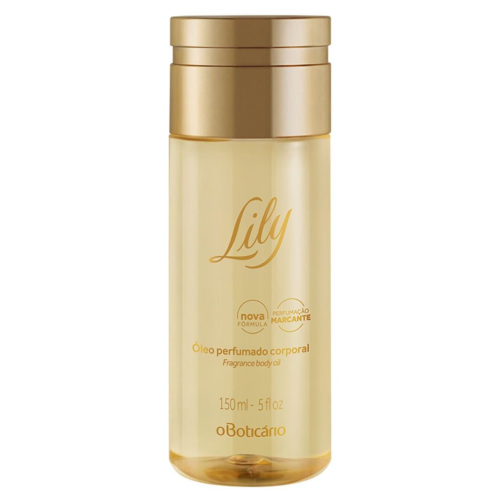Óleo Perfumado Corporal Lily, 150ml- Boticário