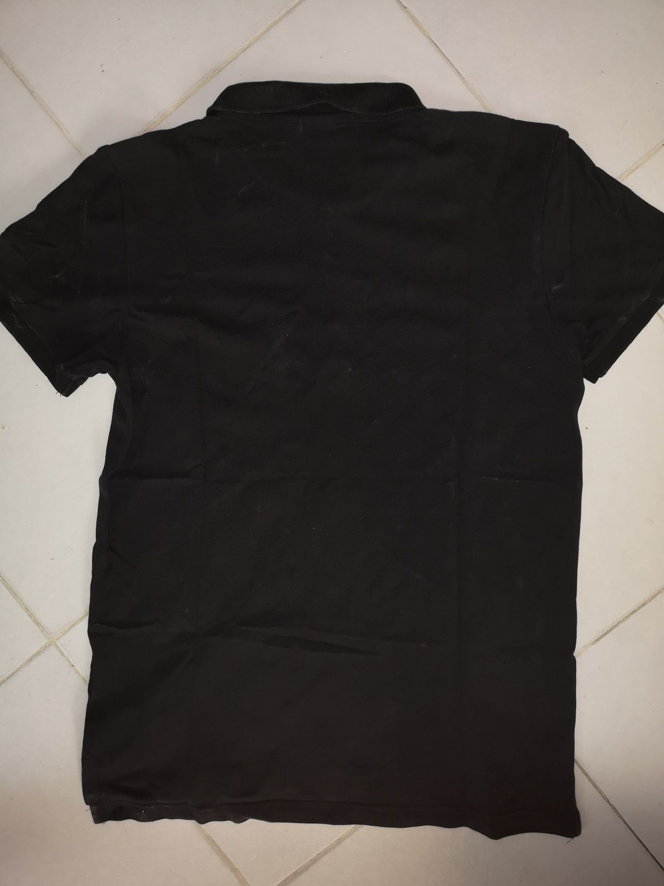 Polo preto adidas