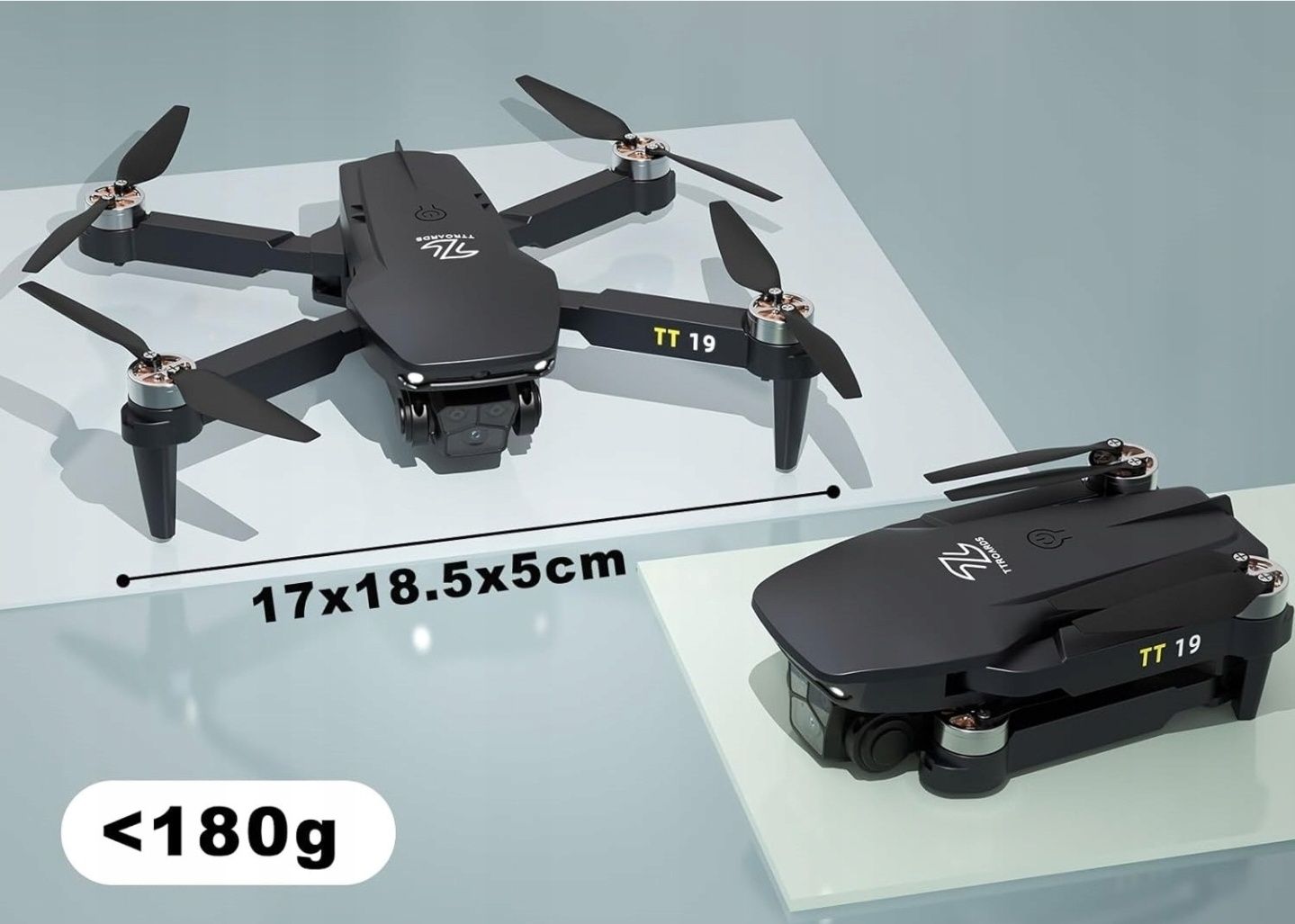 Dron TT 19 mały kamera 4K