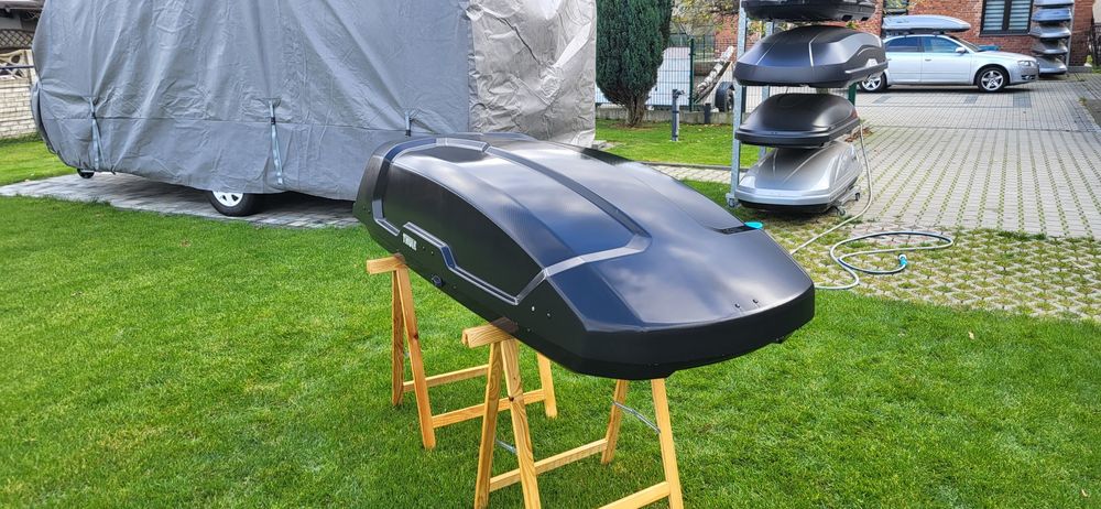 Box bagażnik dachowy Thule Force M czarny aeroskin