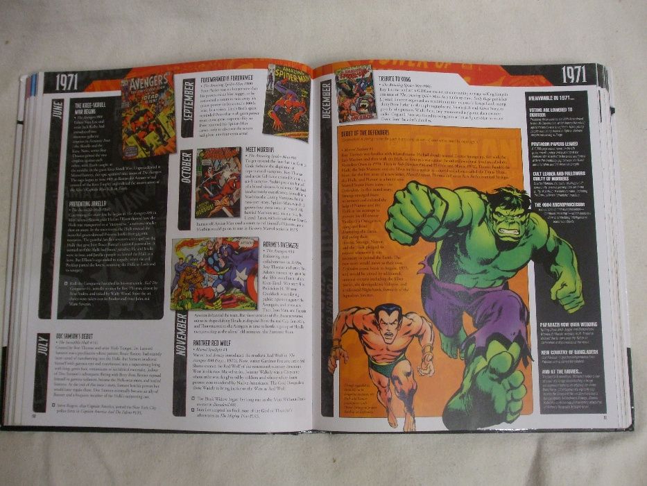 книга история комиксов Marvel Comics year by year Год за годом