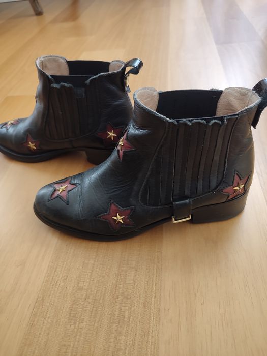 Botins MLV com aplicações, tam 37