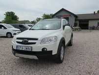 Chevrolet Captiva 2.4+LPG, 7 os. biała PERŁA, rej: 2010r.
