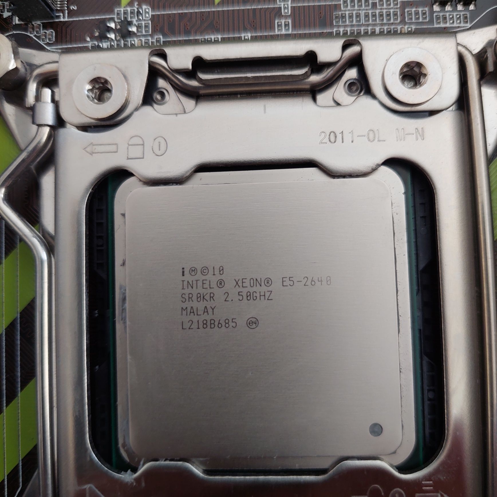 Комплект MB Socket LGA2011 + CPU Intel Xeon E5-2640 + RAM 32Gb DDR3