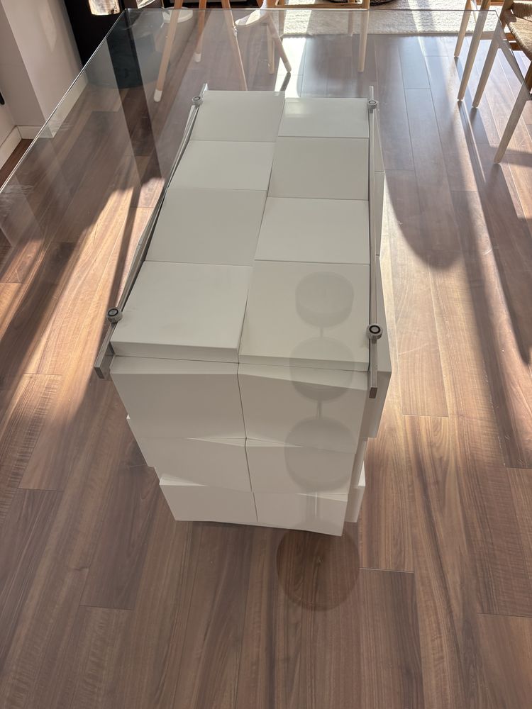Mesa vidro Laskasas