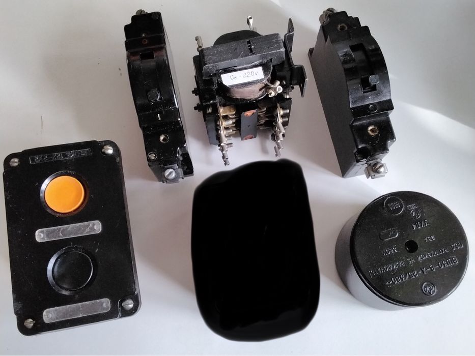 Накладной комплект розетка  РШ30/ВШ30 25 А/380V ; автоматы А-63М,А63МГ