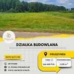 Pruszynek 9km od Siedlec - działka budowlana