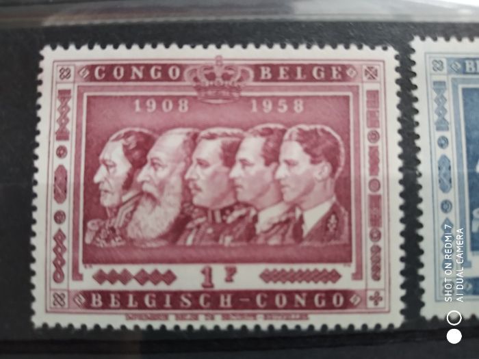 znaczki Kongo Belgijskie 1958