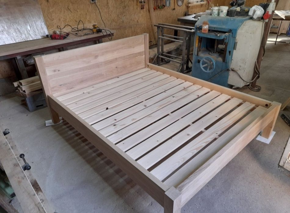 Łóżko dębowe 160x200