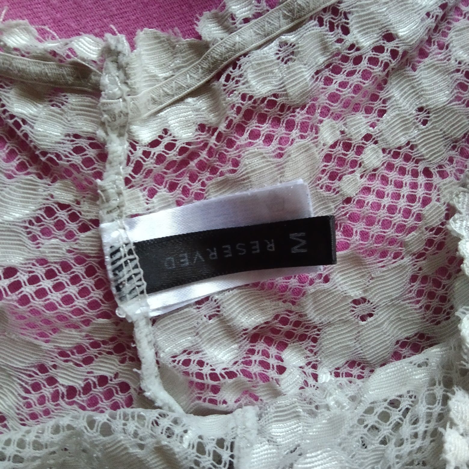 2-pak koronkowe majtki damskie RESERVED rozm. M