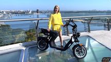CityCoco Ride LUX потужний преміальний електробайк, до 250 км запас