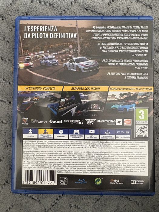 Project cars 3 na ps4/ps5