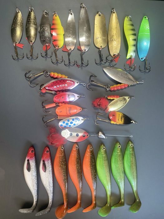 Polsping Mepps Westin gumy obrotówki wahadlowki