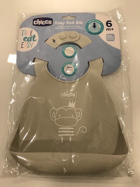 Babete de Silicone Impermeável Chicco NOVO