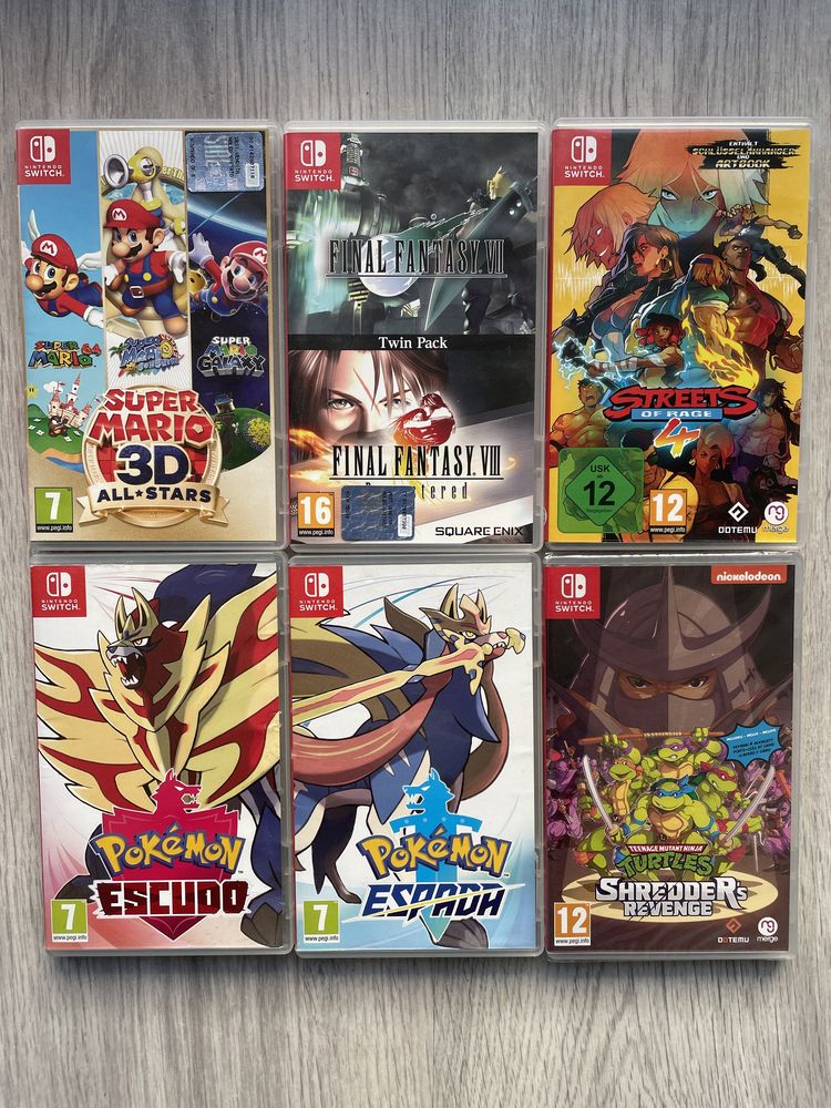 Jogos nintendo Switch
