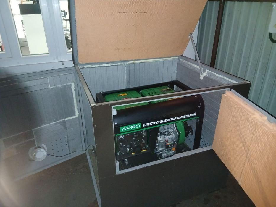 Дизельстанция в коробі