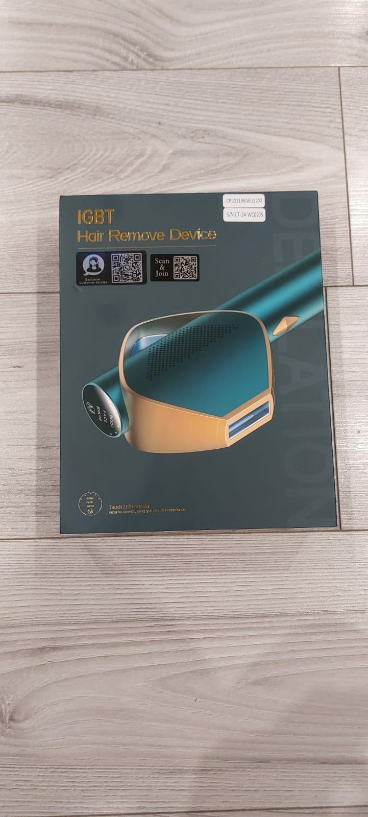 Depilator laserowy IGBT