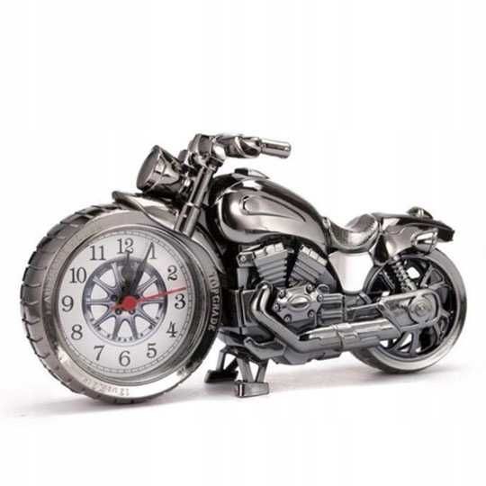 Motor zegar z budzikiem 21x12cm Motocykl