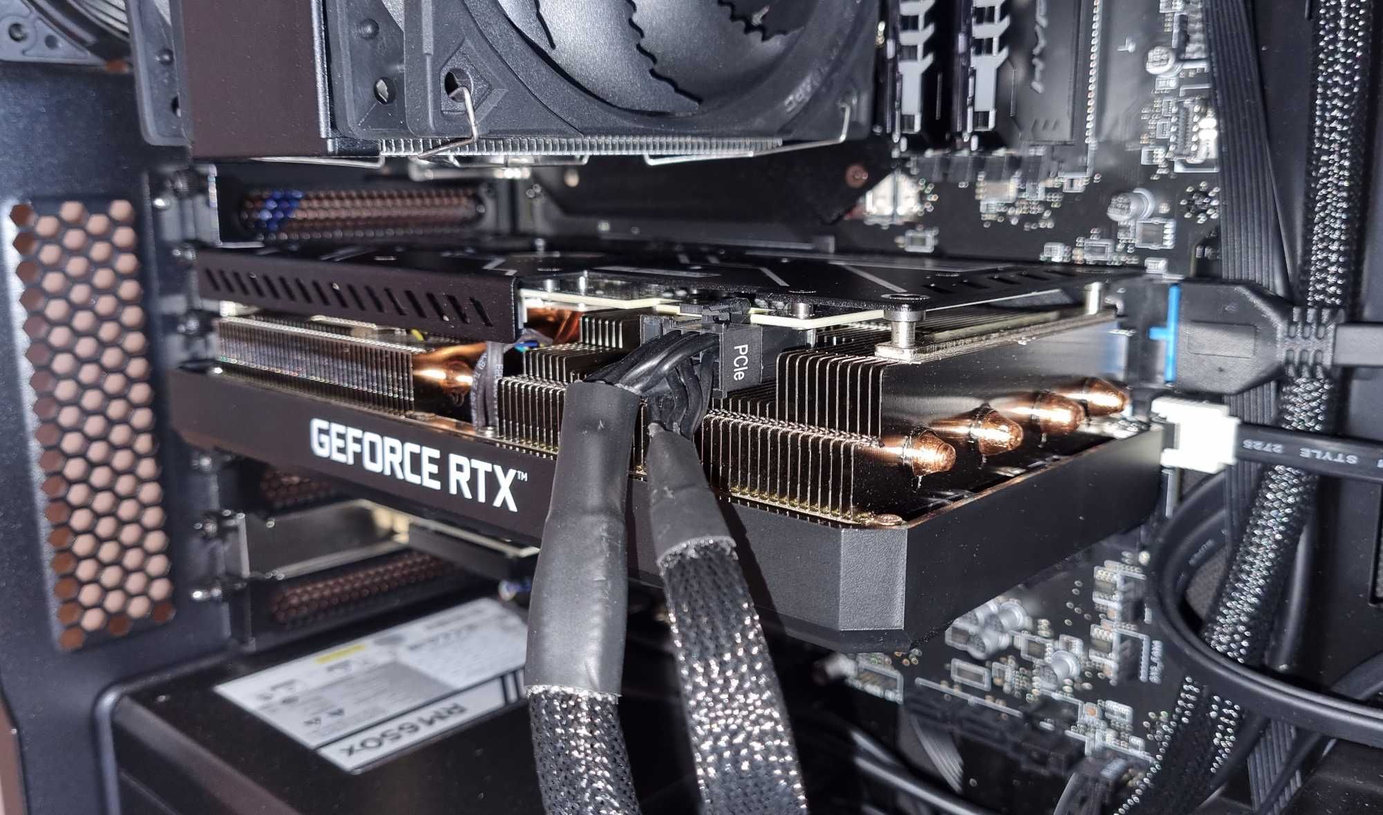 RTX 3060 Ti GDDR6X 256 bit (wydajność 4060 Ti, 5060 Ti) dobra do AI