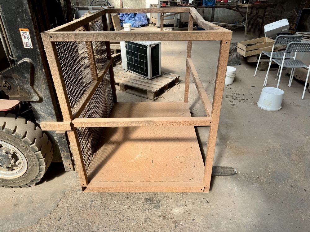 Kosz zwyżka platforma podnośnik do wózka widłowego 127x88