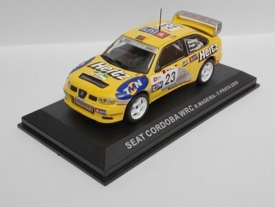 Miniaturas de carros do Rally de Portugal
