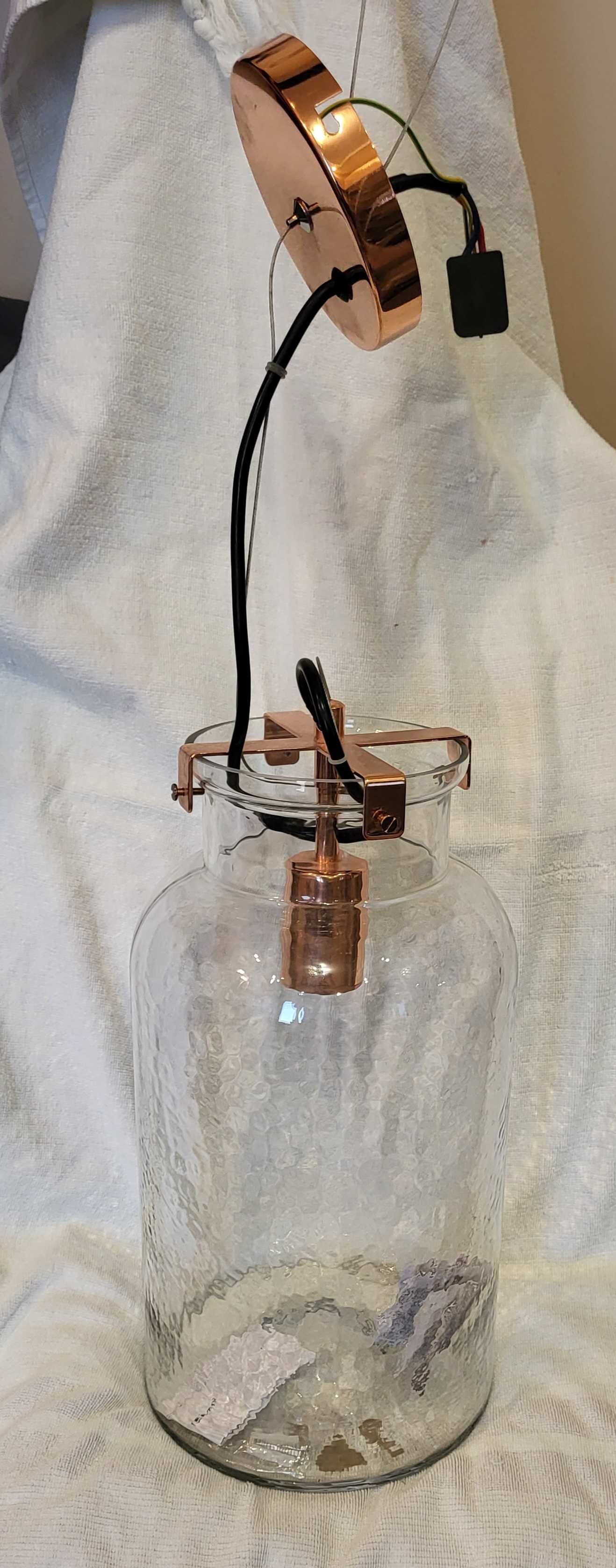 Designerska lampa wisząca