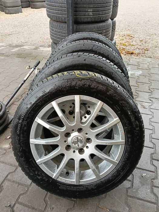 Koła aluminiowe zimowe 5x108 Dunlop 205/60/16 23r