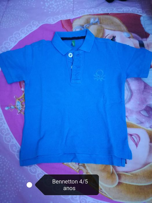 Lote 9 peças roupa de menino 4/5 anos