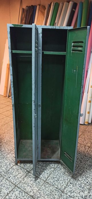 Szafka pracownicza 2 drzwiowa - wyprzedaż 1/4 wartości