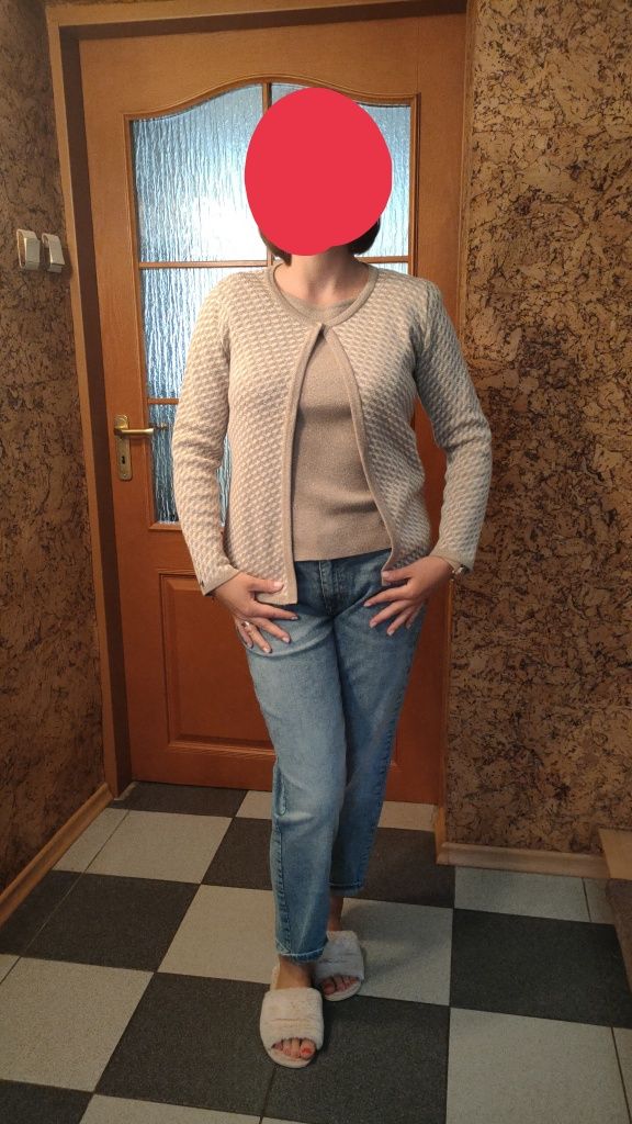 Sweter i bluzka Caterina Leman 38