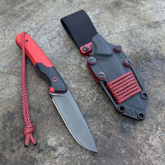 Nóż MK Knives Scout “FuturePunk” Black DLC Vanadis 4 Extra Black Kydex