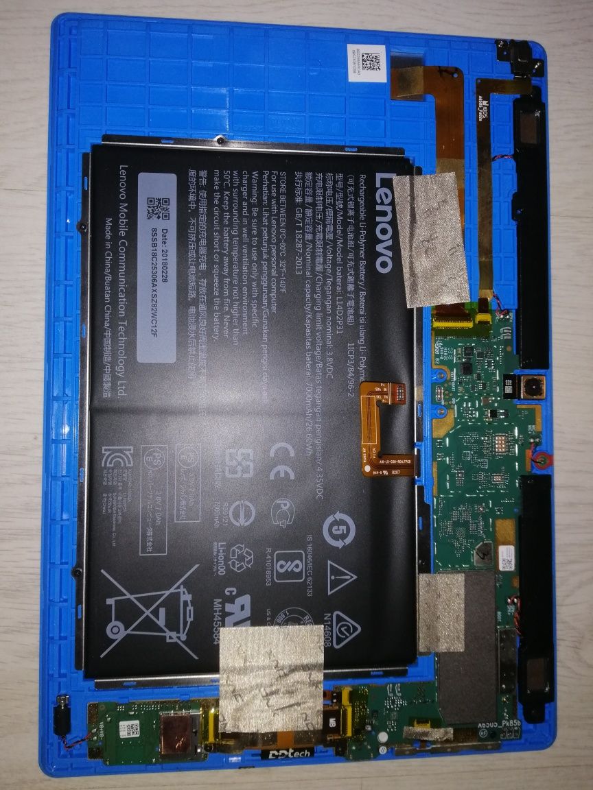 Дисплей планшет lenovo tb x103f